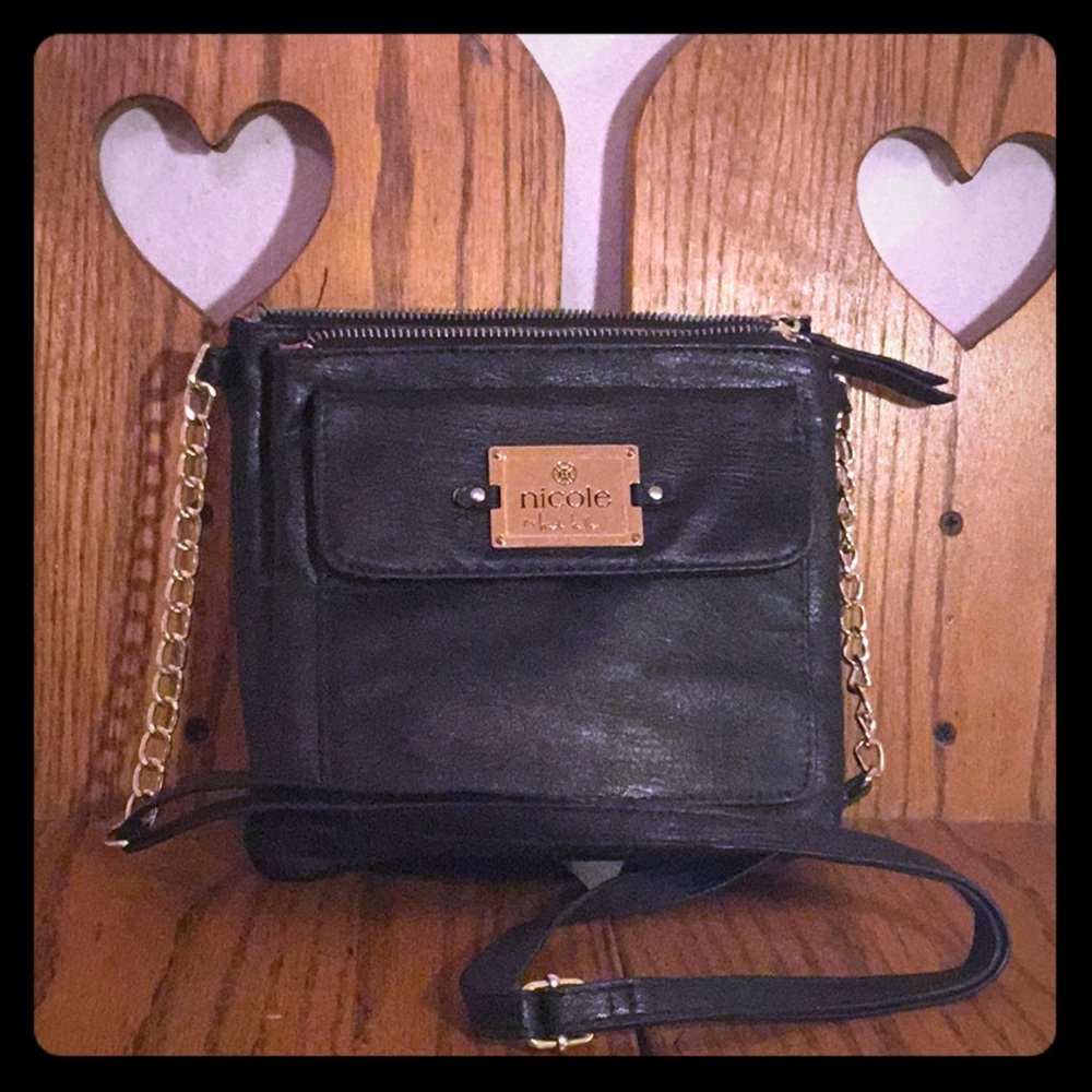 Nicole miller over shoulder bag